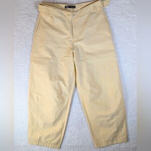 15-Nwot Zara Pants Butter Color